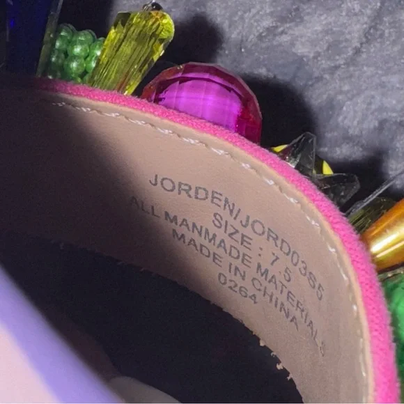 Betsey Johnson Vibrant Pink and Purple Platforms - Picture 7 of 7